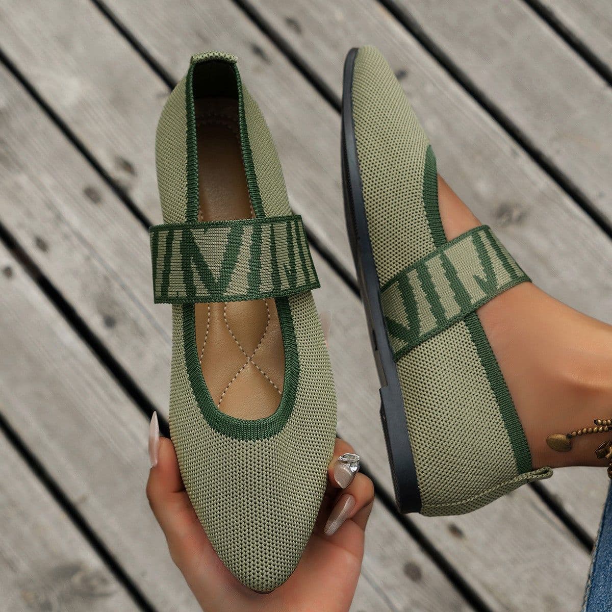 image-Little Rain Loafers - Light Grey Shallow Mouth