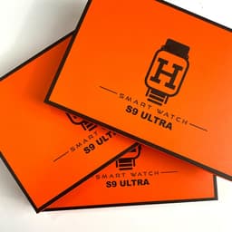 image-S9Ultra Smartwatch - Orange Square 44mm