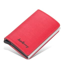 image-2021 new men's and women's neutral card holder metal aluminum shell anti-magnetic automatic pop-up rfid business card holder card holder