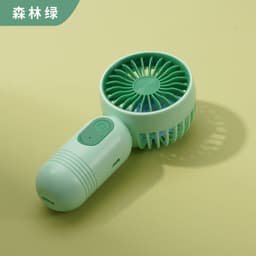 image-CARAMY F33 Portable Fan - Black USB Rechargeable