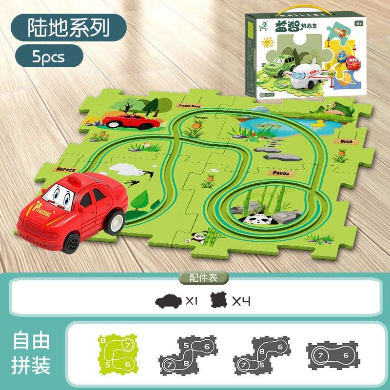 image-Di Paypal Electric Track Puzzle Car Toy