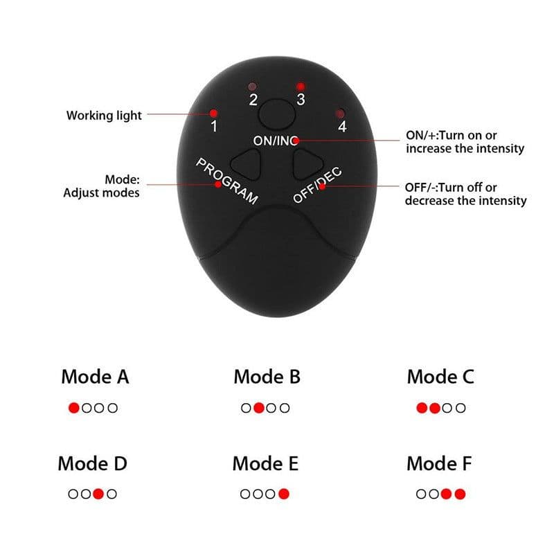 image-EMS Buttock Massager - Wireless Muscle Trainer