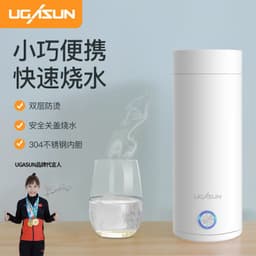 image-Electric Heating Cup Portable Mini Kettle