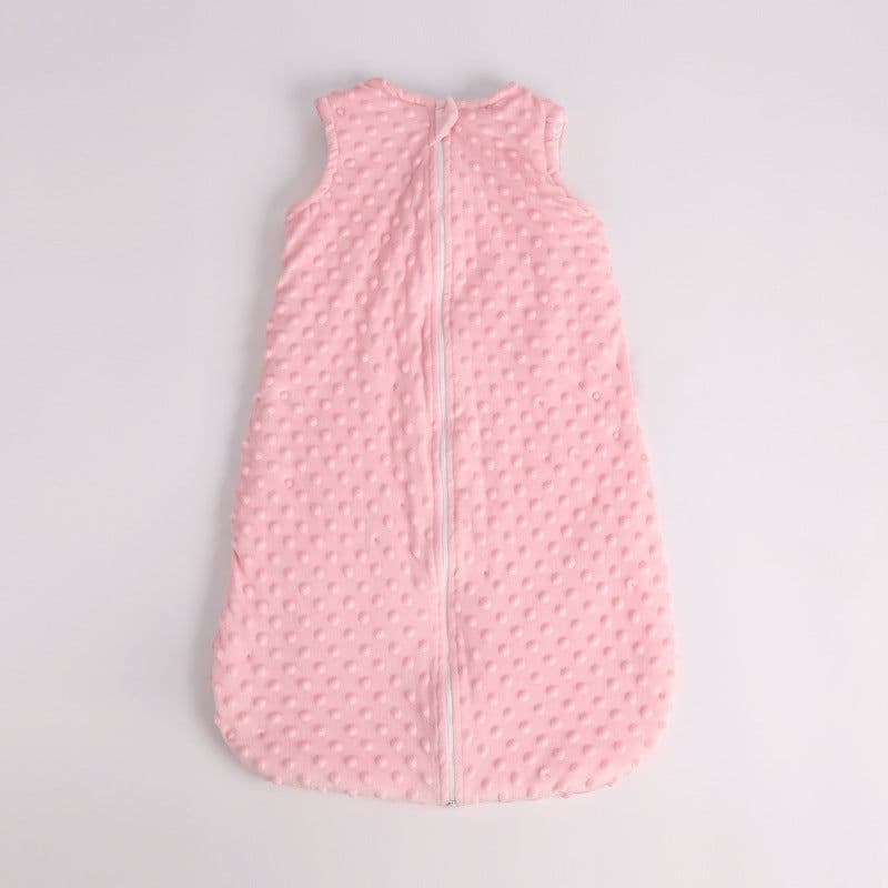 image-Momuz Autumn Winter Baby Fleece Sleeping Bag - Violet, Class A, 1-3 Years