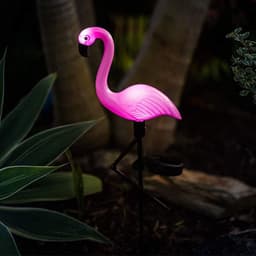image-LED Flamingo Neon Garden Lights - Outdoor IP55 12-16hr