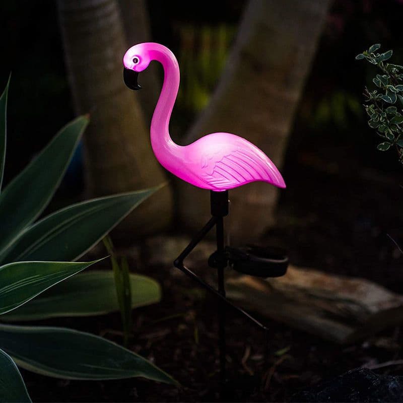 image-LED Flamingo Neon Garden Lights - Outdoor IP55 12-16hr