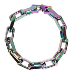 image-Titanium Steel Bracelet - Silver 21cm Unisex Couple Style