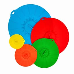 image-Silicone Fresh-Keeping Lids Set of 5