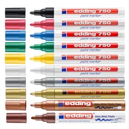 image-Edding 750 Paint Pen - Black 2-4mm Oil Marker