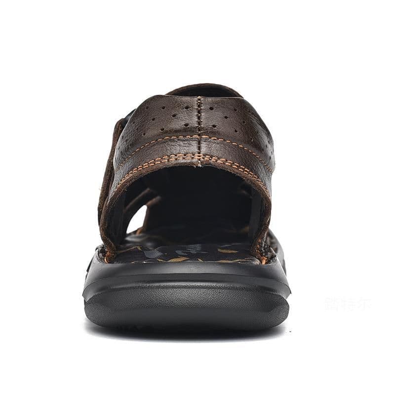 image-Tuttle Men's Cork Sandals - Black Size 48