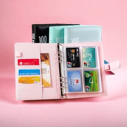 image-100 Days Saving Money Notebook - A5 Pink