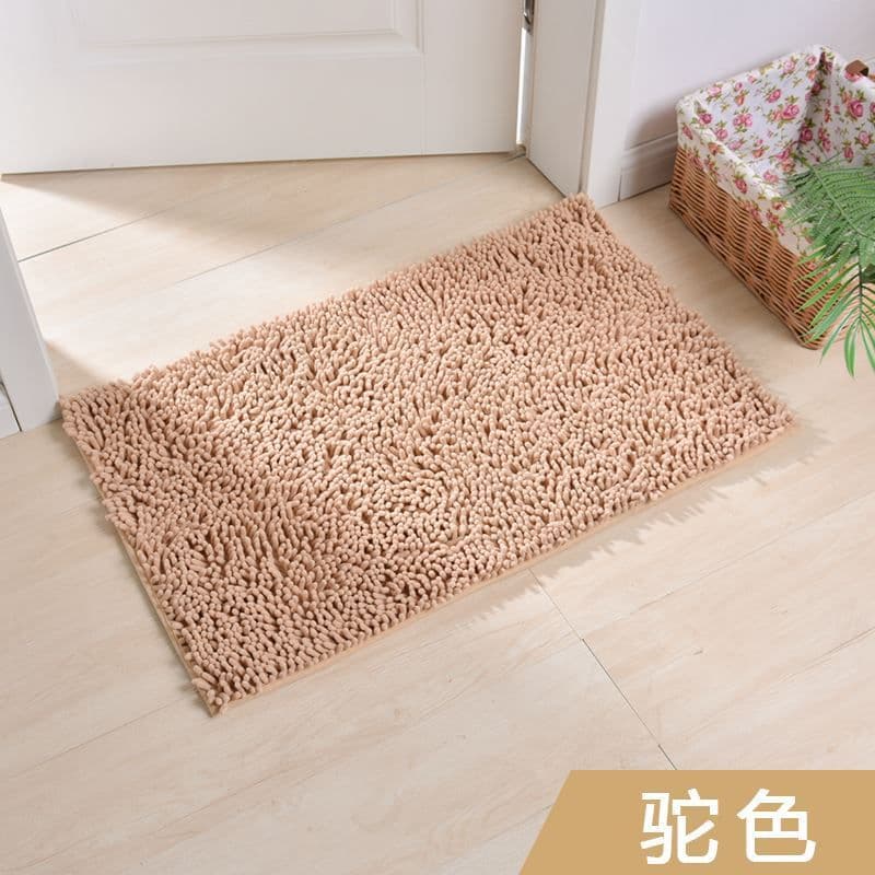 image-Camel Chenille Bath Rug 70x180 Floor Shower Mat Guard Carpet