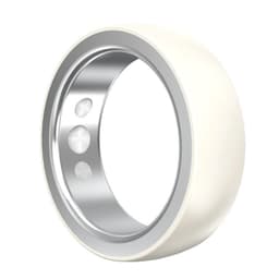 image-Smart Ring SR200 - Heart Rate, BP, Oxygen, Sleep, Calories, Pedometer - White
