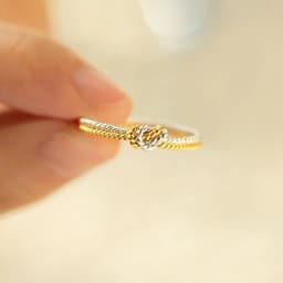 image-Yuan Yu Mother & Daughter Ring Silver Alloy