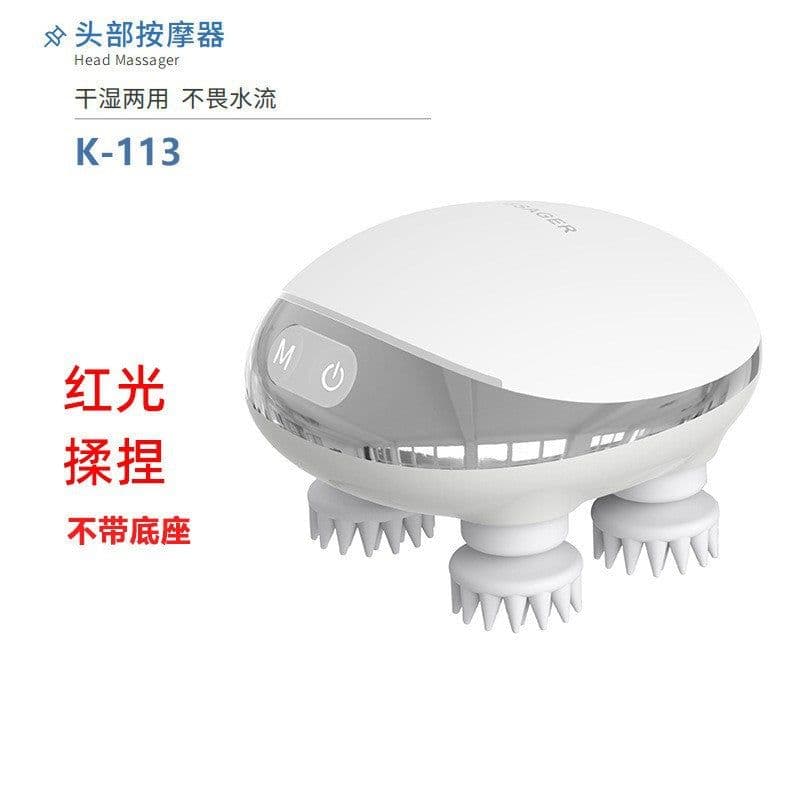 image-Cross-border head massager mini smart head massager electric household fully automatic scalp massager