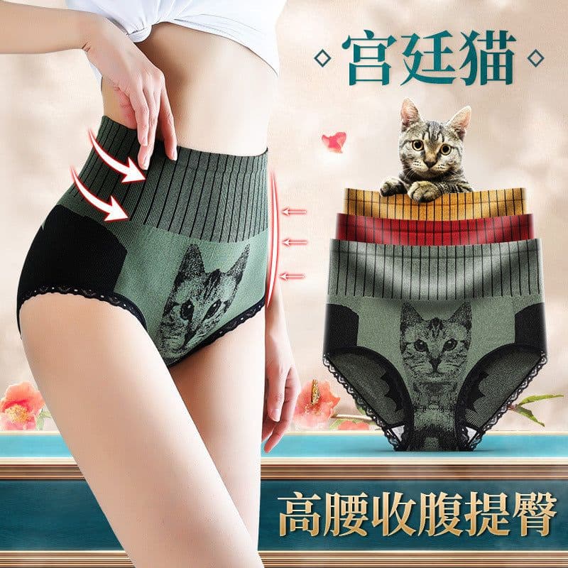 image-Palace Cat High Waist Corset Briefs - Large Graphene