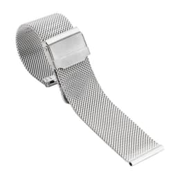 image-20/22mm Milan buckle watch strap stainless steel three-bead watch strap inter-color bamboo steel replacement watch strap spot wholesale