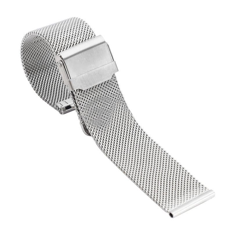 image-20/22mm Milan buckle watch strap stainless steel three-bead watch strap inter-color bamboo steel replacement watch strap spot wholesale