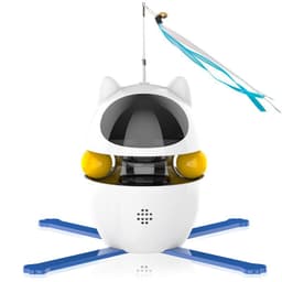 image-Smart Electric Cat Turntable & Laser Teaser Toy - Popular Cat Toy