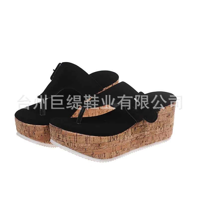 image-Giant Twig 2023 Pink Wedge Sandals 7.5CM - 43