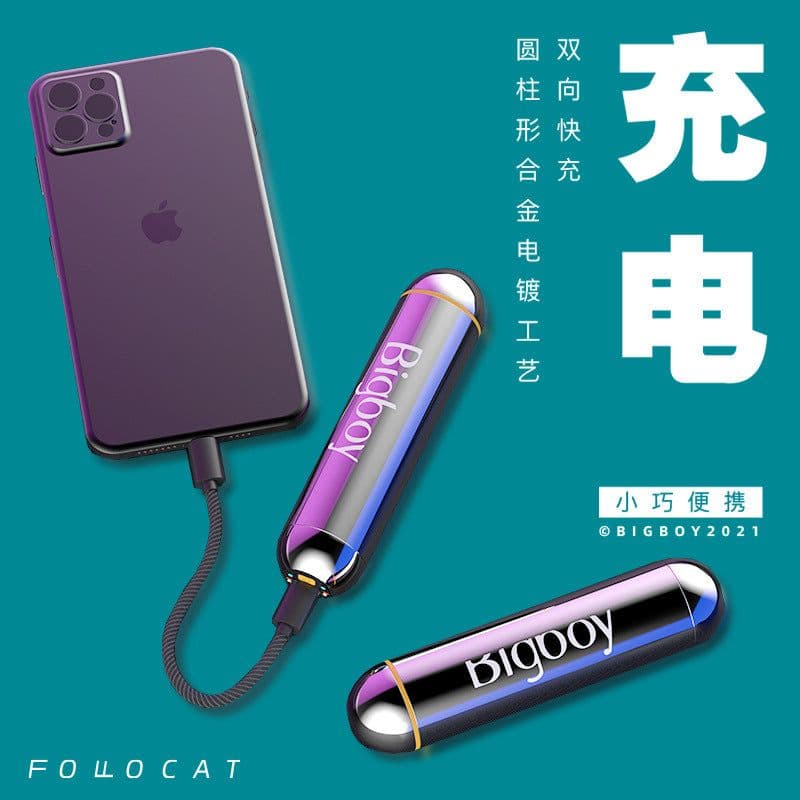 image-BIGBOY Eye Face Massager 5000mAh Silver Portable