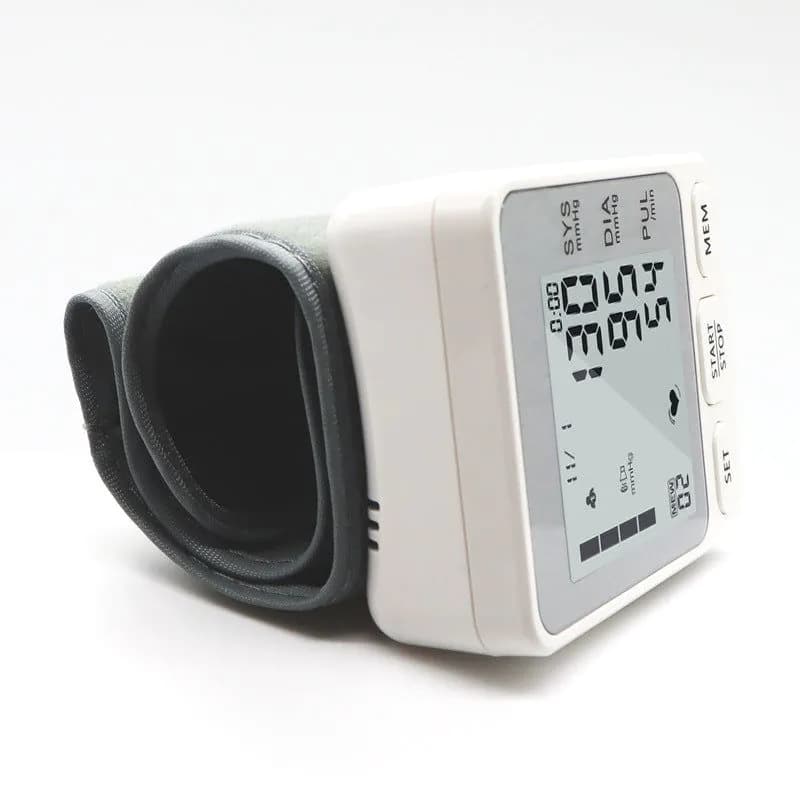 image-Wrist Blood Pressure Monitor - USB Rechargeable Voice TK-W202