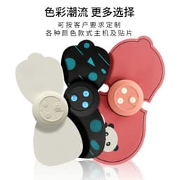 image-Cross-border wholesale new cervical massage patch wireless remote control ems pulse massager cervical instrument neck massage patch
