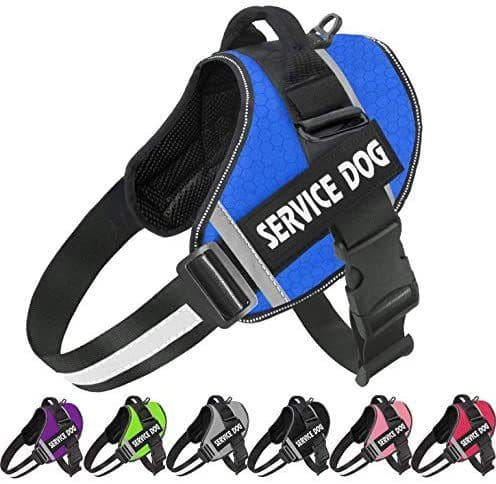 image-Pet Dog Reflective Harness Leash - Pink XXL