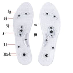 image-Douyin Kuaishou live broadcast PVC magnetic insoles 8 magnet insoles transparent insoles magnetic magnets have no effect
