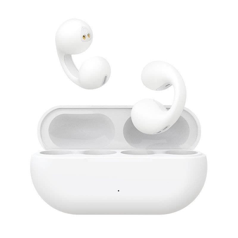 image-Rong Pulse Air Conduction Clip Earphones TWS - Black