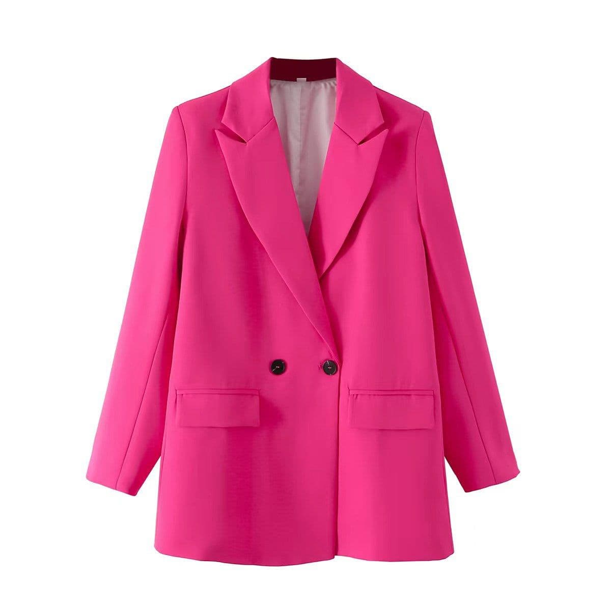 image-Women's Small Suit - Milky Apricot Polyester L Slim