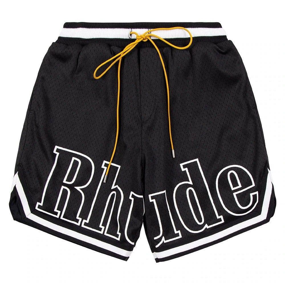 image-Men's Breathable Beach Shorts - Navy Blue, XXXL, Loose Sports