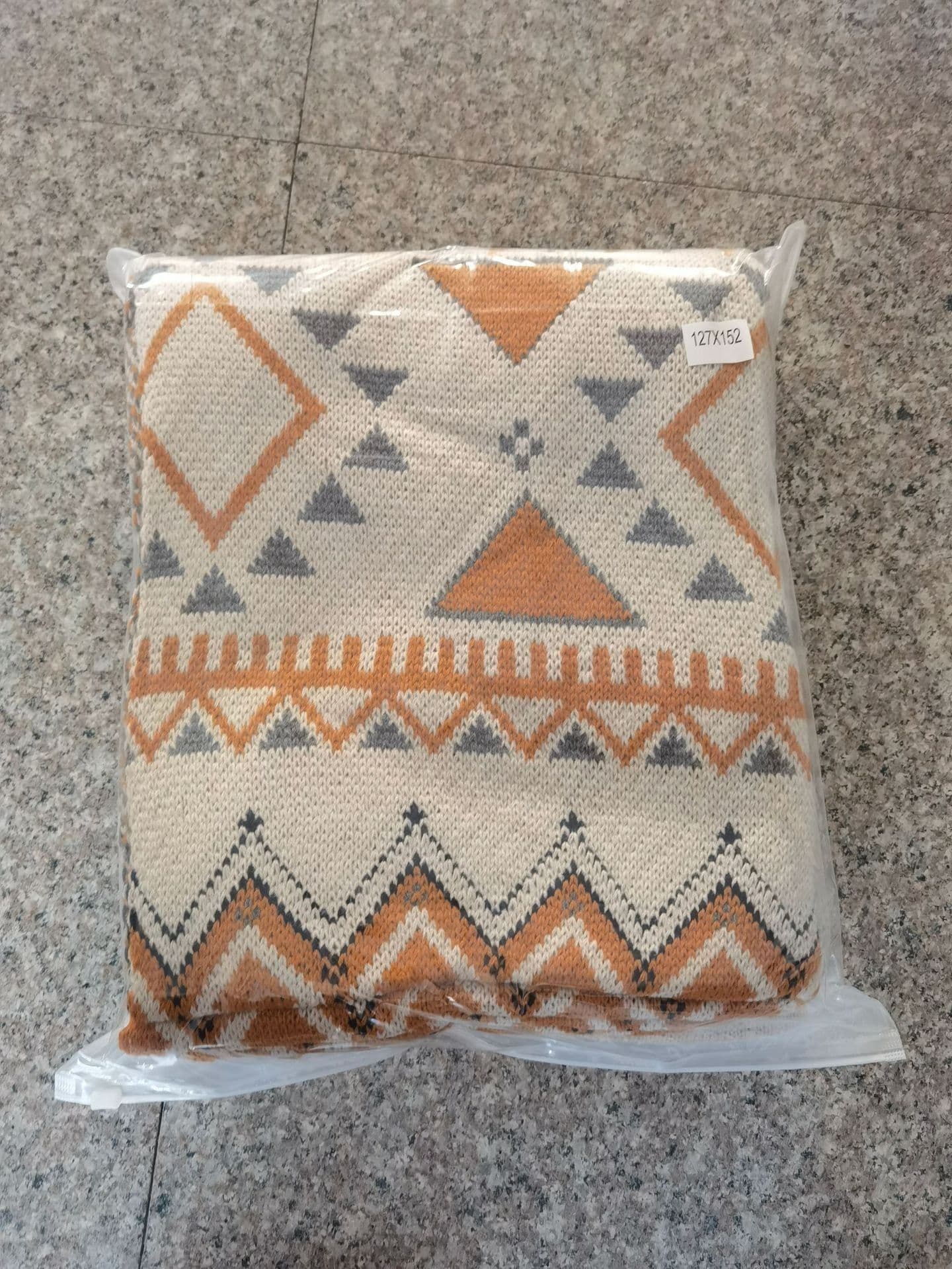 image-Meizuo Wool Blanket Bohemian Geometric 150x200cm
