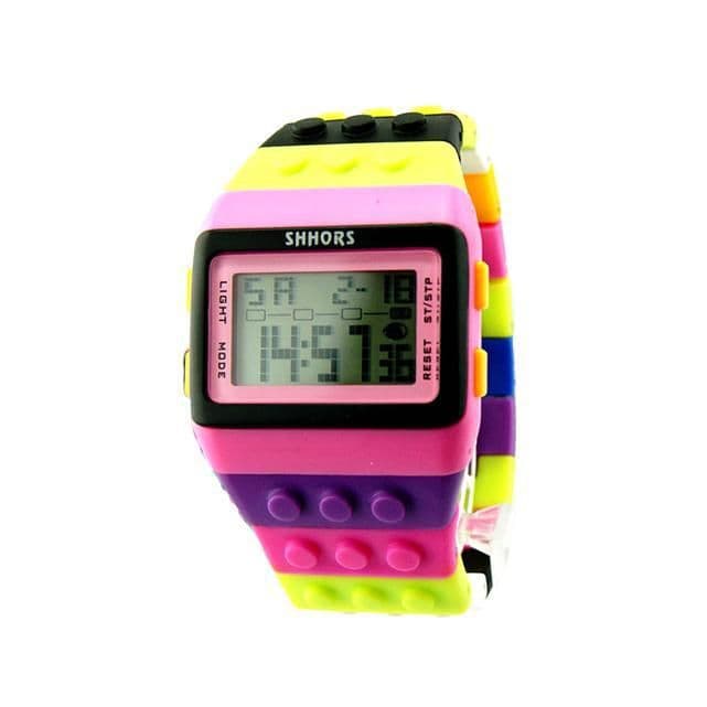 image-LED Colorful Candy Watch - Unisex Sports Rainbow