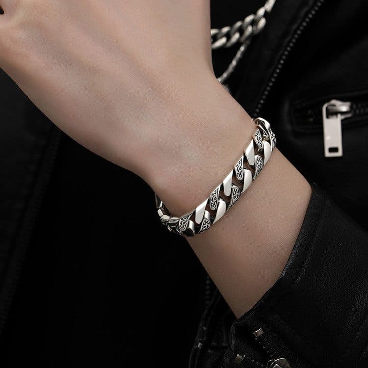 image-2023 New Tang Grass Punk Bare Bracelet Korean Fashion Couple Bracelet Boyfriend Gift