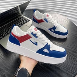 image-Warrior Pull Back Unisex Casual Sneakers White