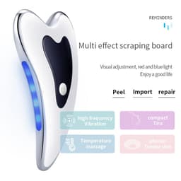 image-Facial Microcurrent Massager - Gua Sha Beauty Tool for Lymphatic Drainage