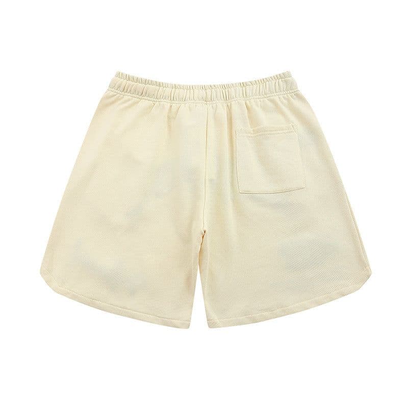 image-Men's American style high street letters towel embroidered shorts men and women ins tide brand street hip-hop couples loose wide legs