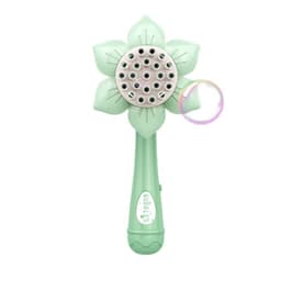 image-Sunflower Bubble Machine - 23 Hole Automatic Green