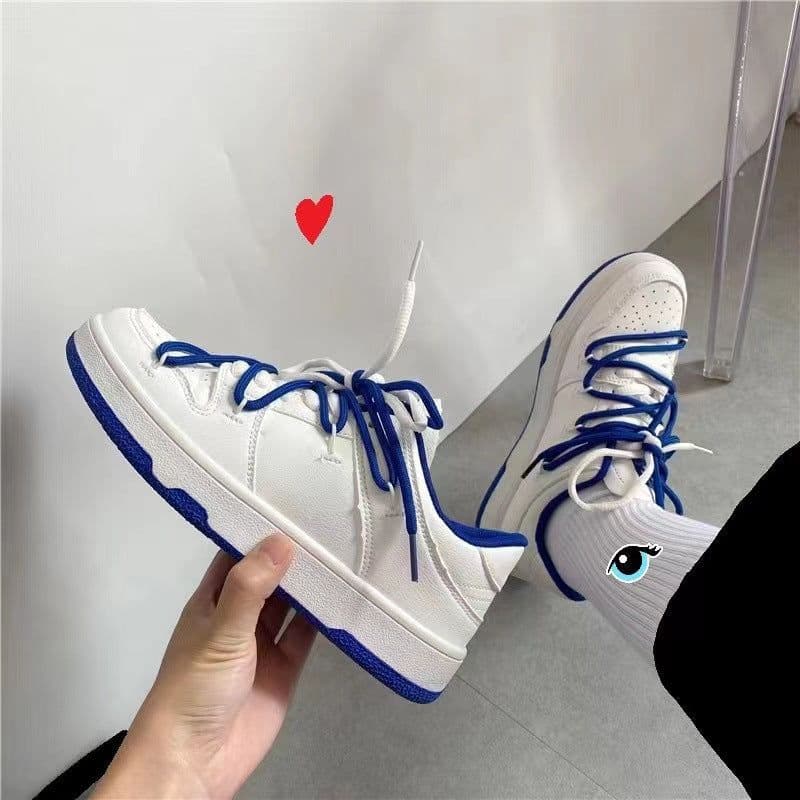 image-Haze Blue Sports Casual Sneakers - Unisex