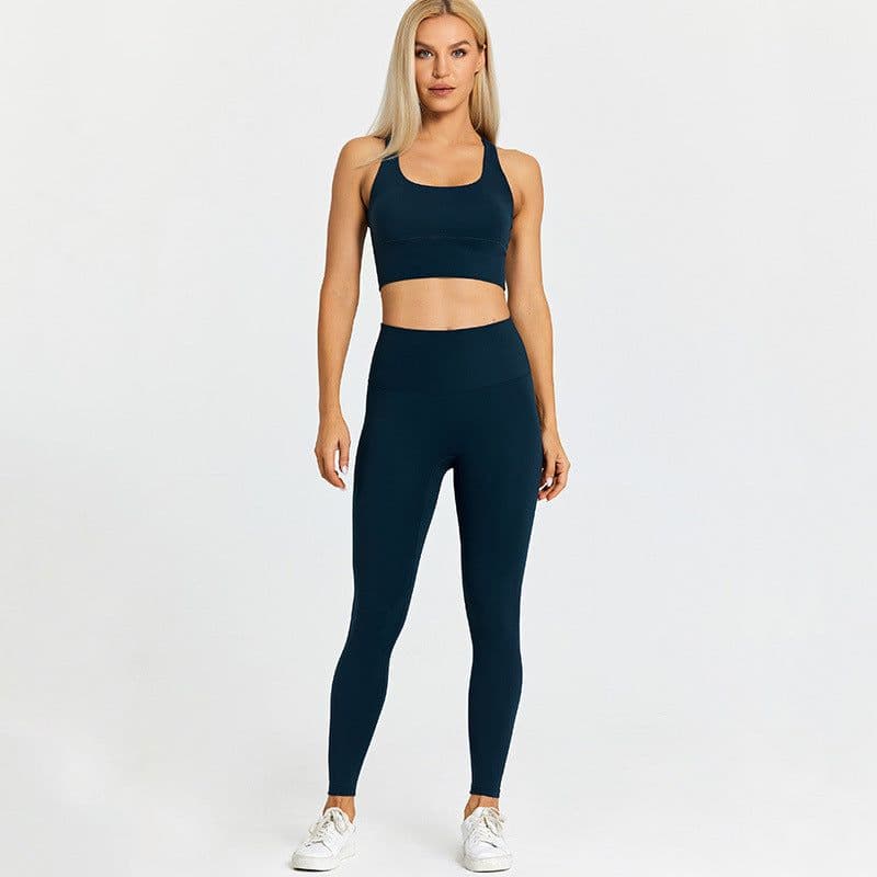 image-European & American Yoga Pants - Breathable & Quick-Drying Tights for Women, Peach