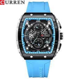 image-Curren 8442 Men's Quartz Watch Black