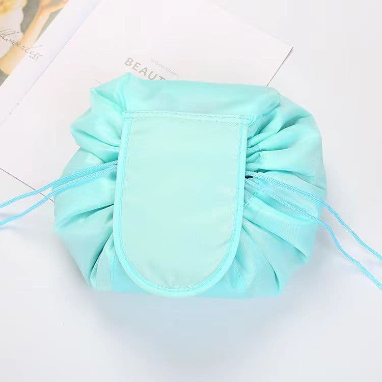 image-Rishang Cosmetic Bag - Navy Blue Flamingo Oxford