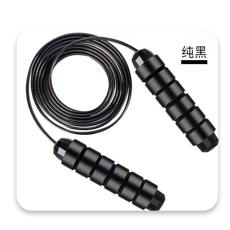 image-Zhefen Fitness Skipping Rope - 2.8m Steel Wire, PP Material, Kids, Fat Loss