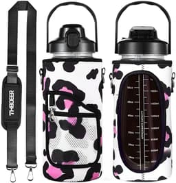 image-2000ml Bottle Protective Cover - Green Camouflage