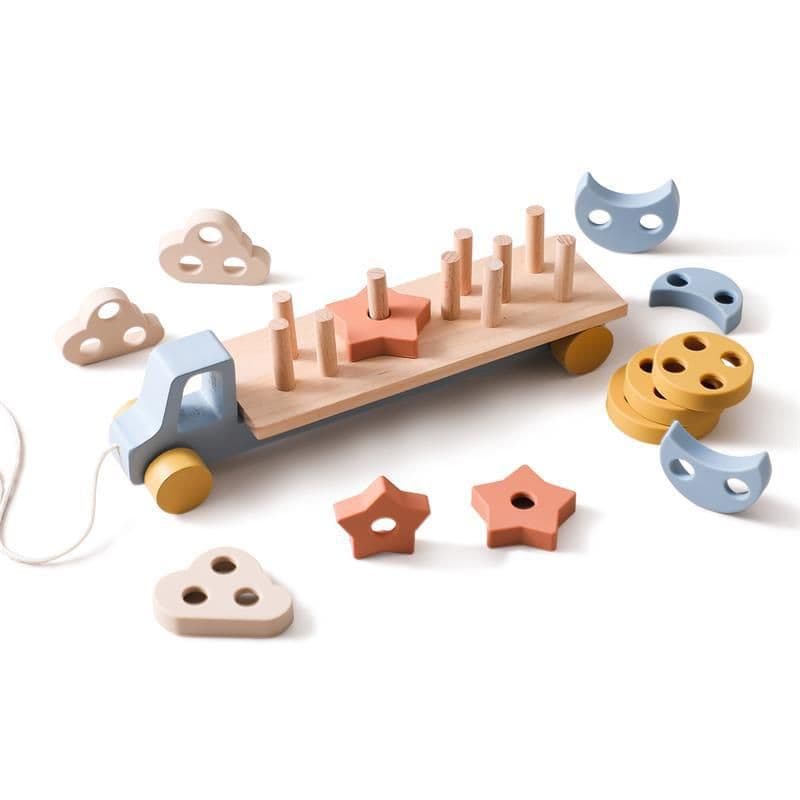 image-Baby Wooden Educational Toys - Color Matching