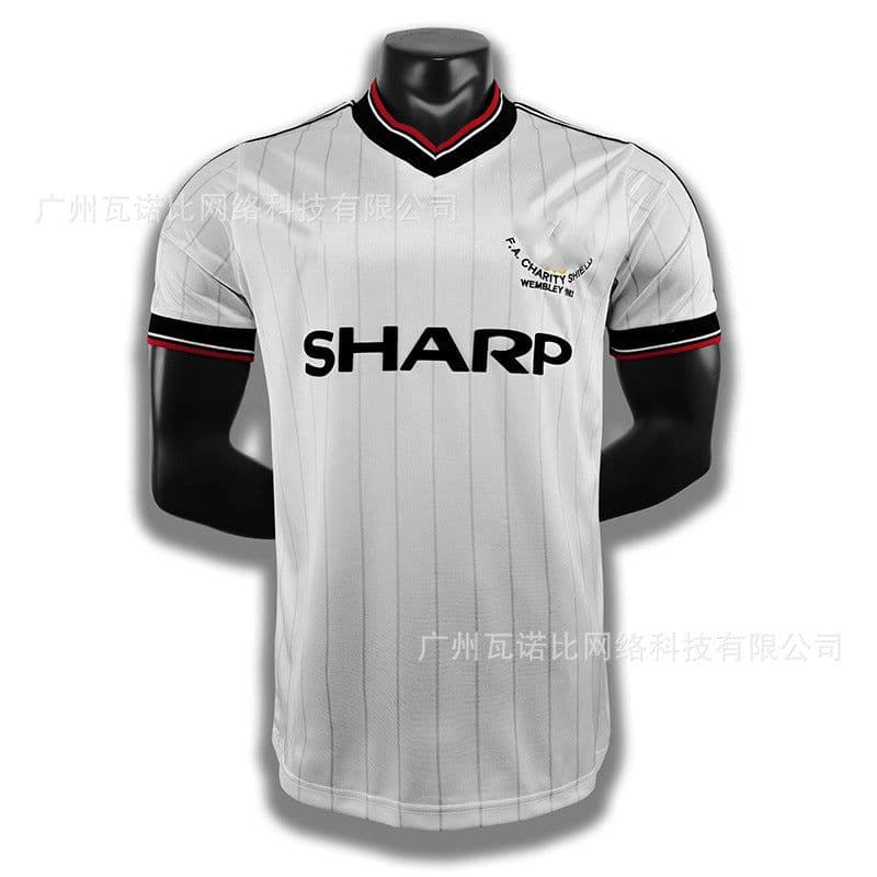 image-Football Jersey - Retro Home Away Long Sleeve Polyester