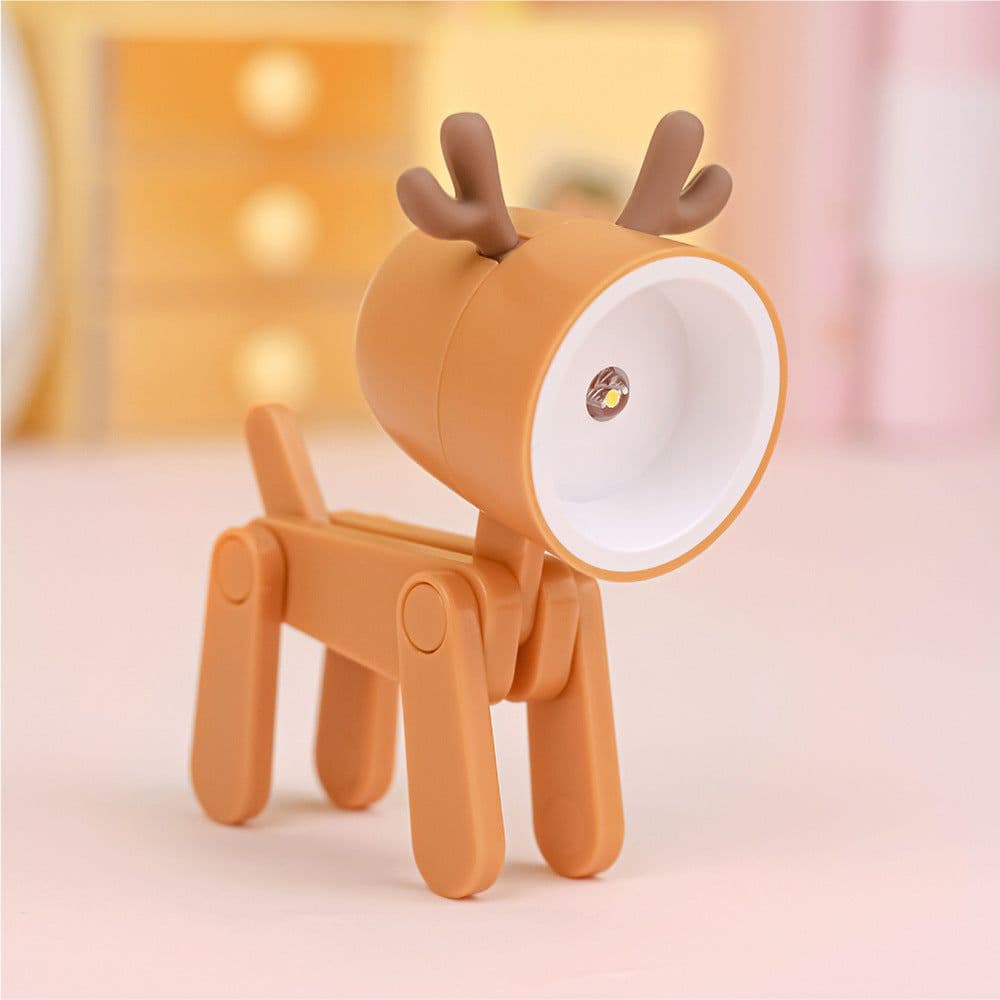 image-Deer LED Night Light Phone Holder - Yellow