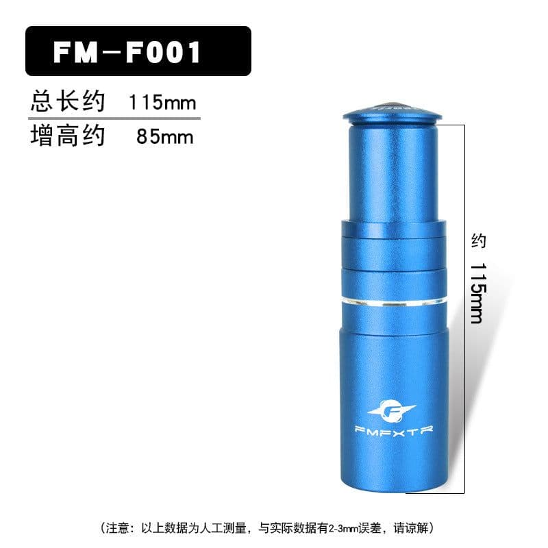 image-FMFXTR Bike Handlebar Riser - Aluminum Alloy Blue