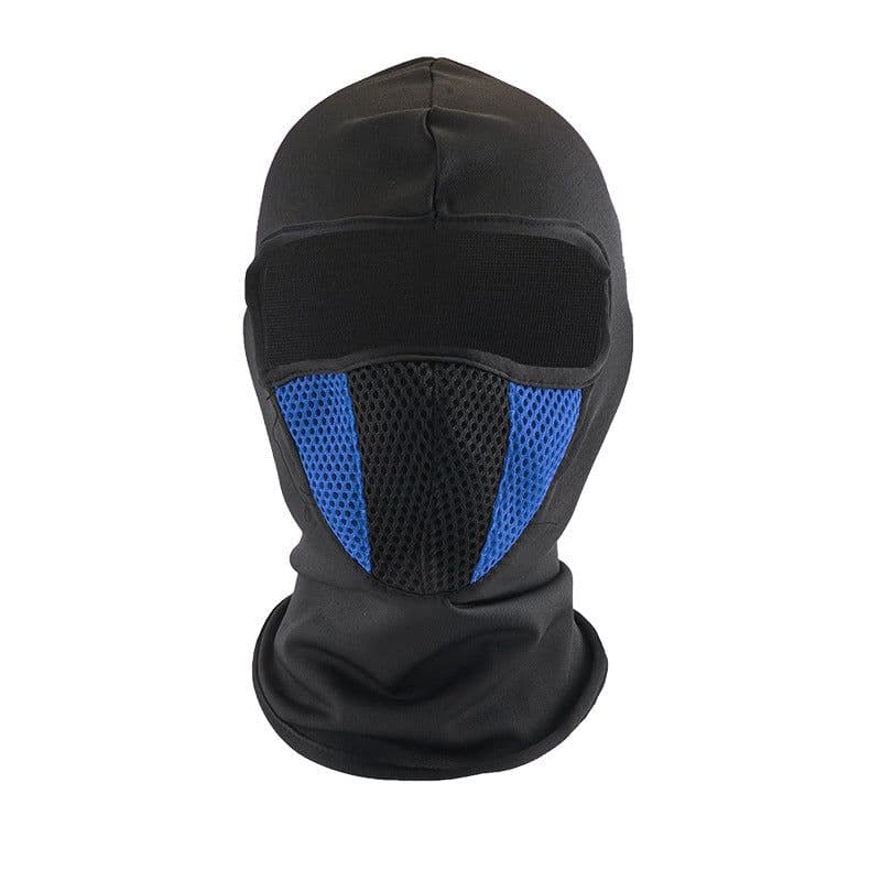 image-Riding Mask - Motorcycle Ski Mask - Black/Gray Fabric - Unisex